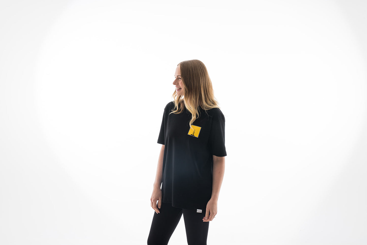 Unisex Golden Yellow Screen Printed Tee