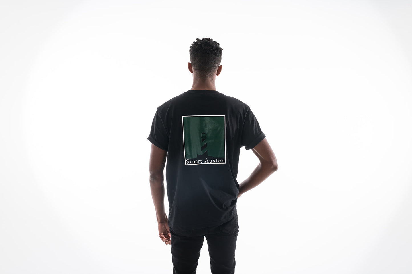 Unisex Forrest Green Screen Printed Tee